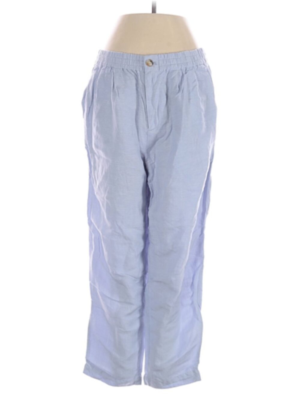 Madewell pull on linen ankle pants